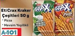 ETİ CRAX KRAKER ÇEŞİTLERİ 50 G